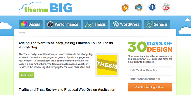 Theme Big Blog Design