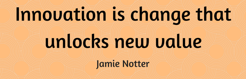 Affliate Marketing - Innovation is change that unlocks new value